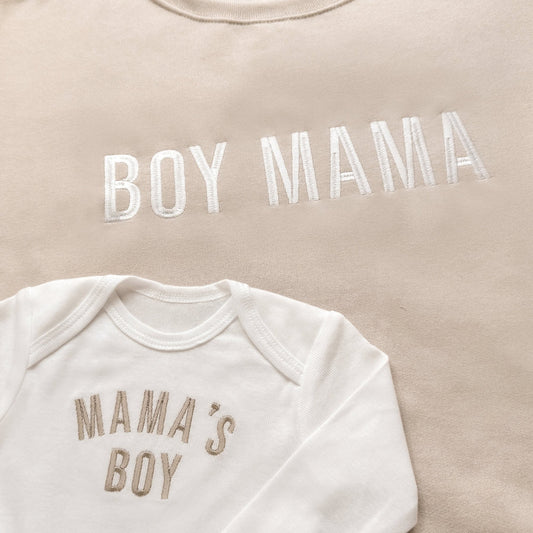 Boy Mama & Mama’s Boy Matching Outfits