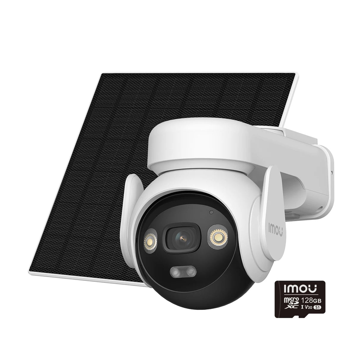 IMOU AOV PT 5MP with Solar Panel 360° PTZ Outdoor Security Camera 4G LTE Wifi Network 10000Mah Battery Auto Tracking IP Camera