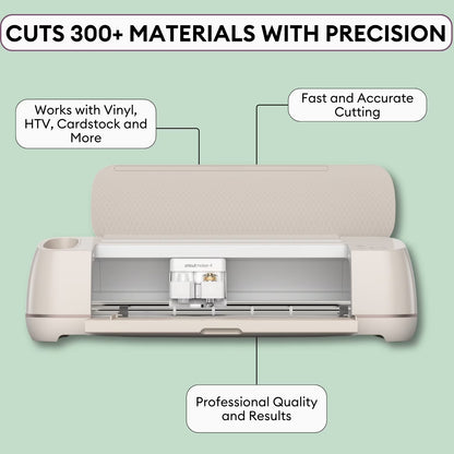 Cricut Maker 4 Cutting Machine with Easypress 3 Heat Press and Materials Bundle