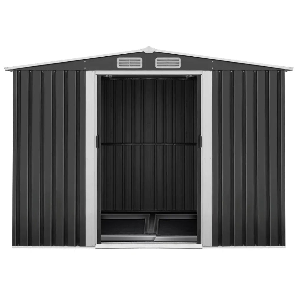 Giantz Garden Shed Outdoor Storage Sheds Tool Workshop 2.6X3.89X2.02M