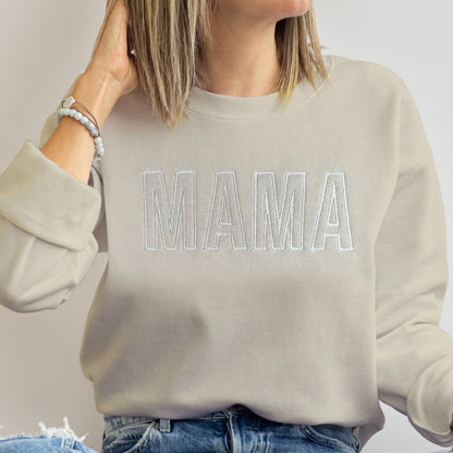 Mama and Mama’s Boy Matching Outfits | Embroidered Mother Son Set