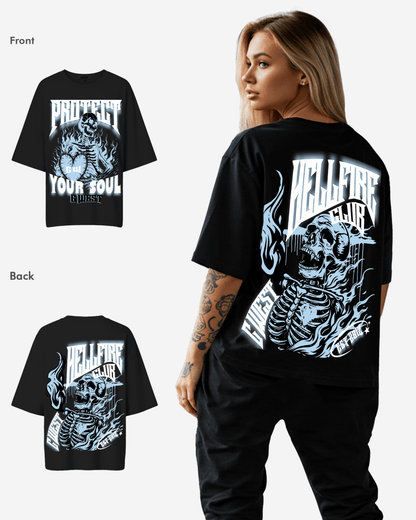 G West Womens protect your soul Oversized tee