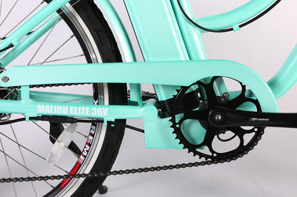 X-Treme Malibu Elite Max 36 Volt Beach Cruiser Electric Bike