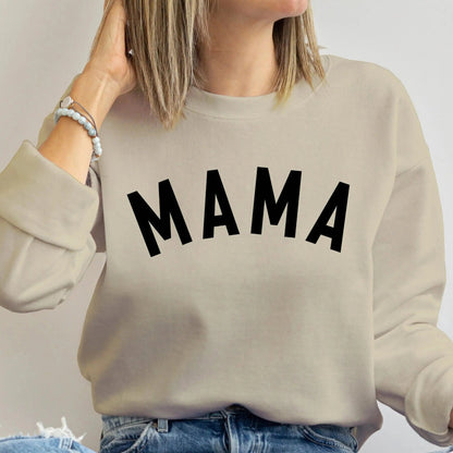 Mama & Mama’s Boy Matching Sweatshirts | Mother Son Outfit Set