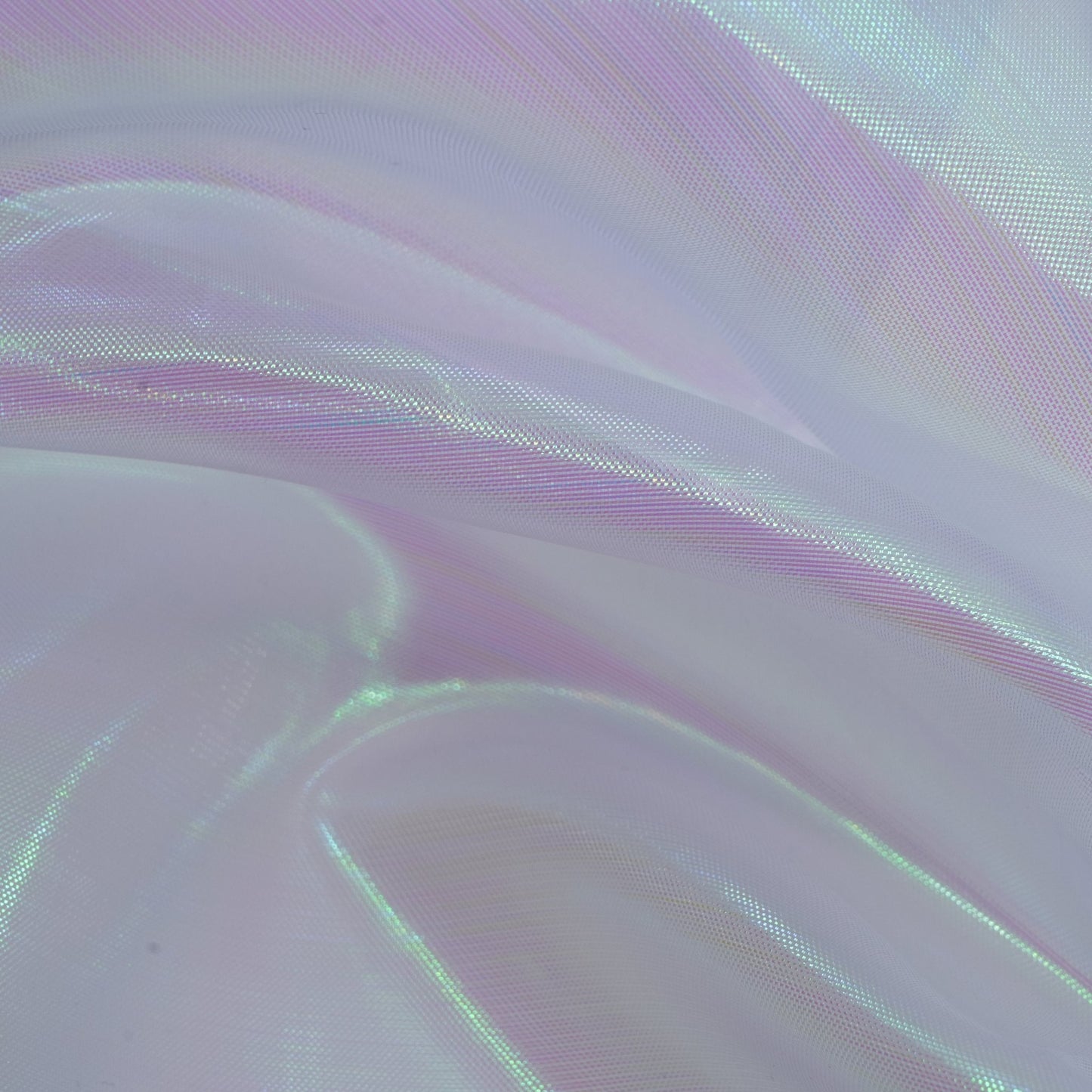 Pastel Iridescent Organza Fabric | Blue Moon Fabrics