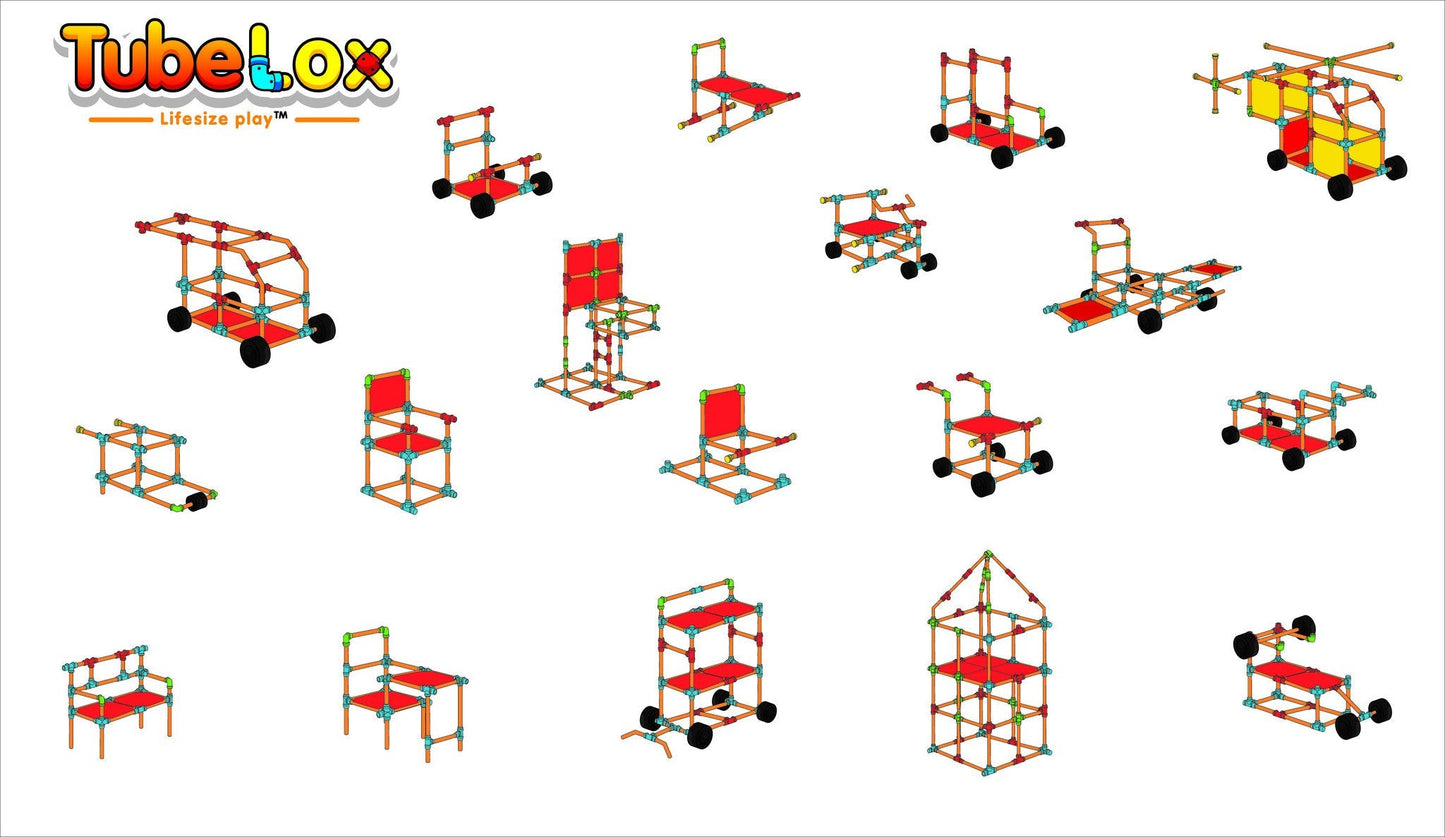 2 x TubeLox Deluxe Set + 2 Storage Bags