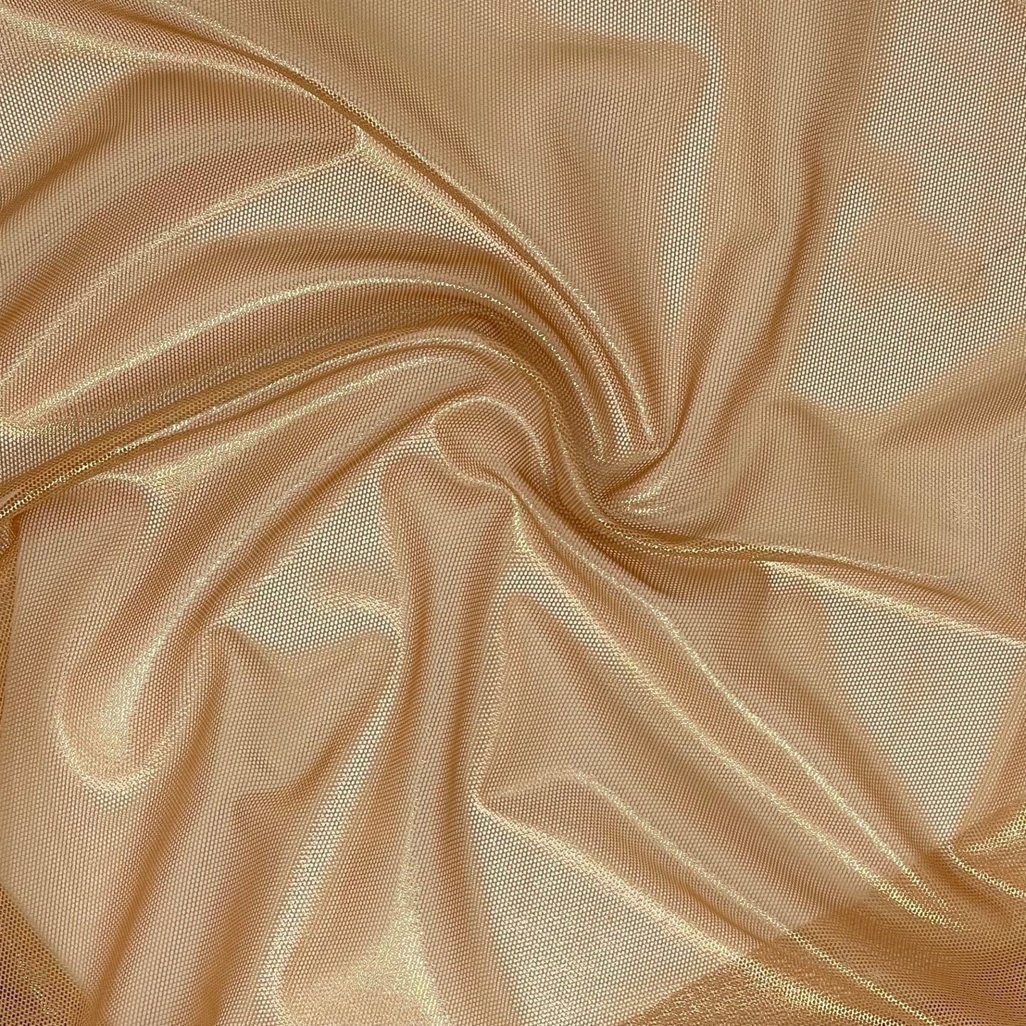 Ultrasheen Foiled Power Mesh Fabric | Blue Moon Fabrics